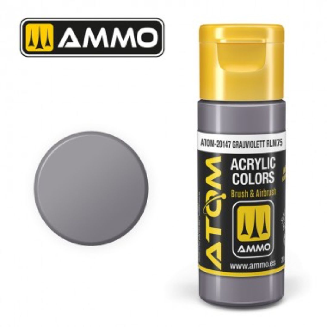 ATOM-20147 ATOM COLOR Grauviolett RLM75 (FS26295)