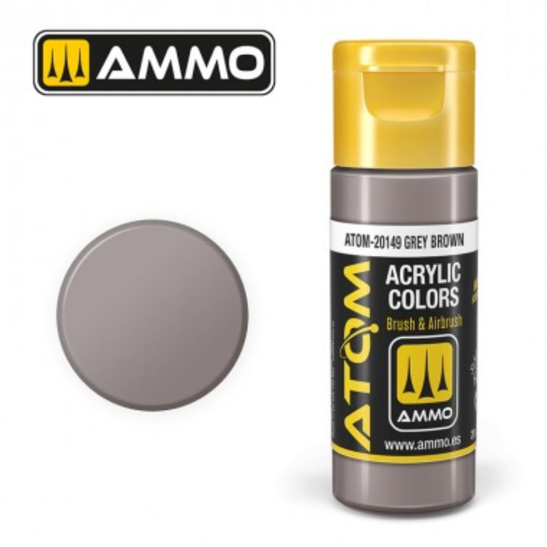 ATOM-20149 ATOM COLOR Grey Brown