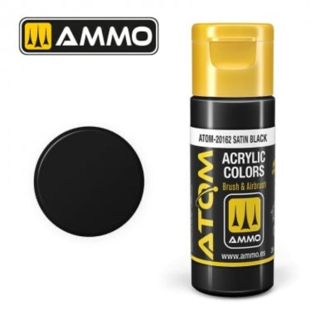 ATOM-20162 ATOM COLOR Satin Black