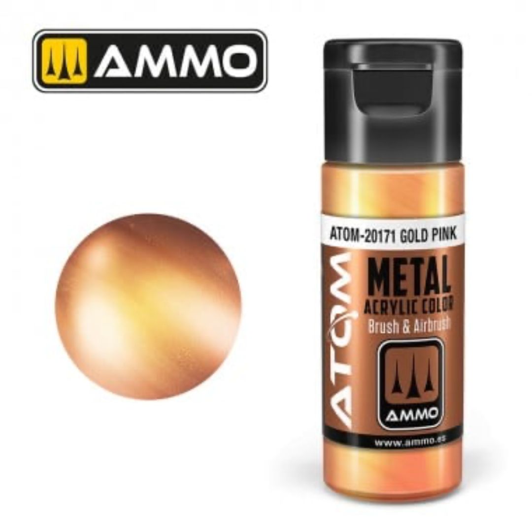 ATOM-20171 ATOM METALLIC Gold Pink