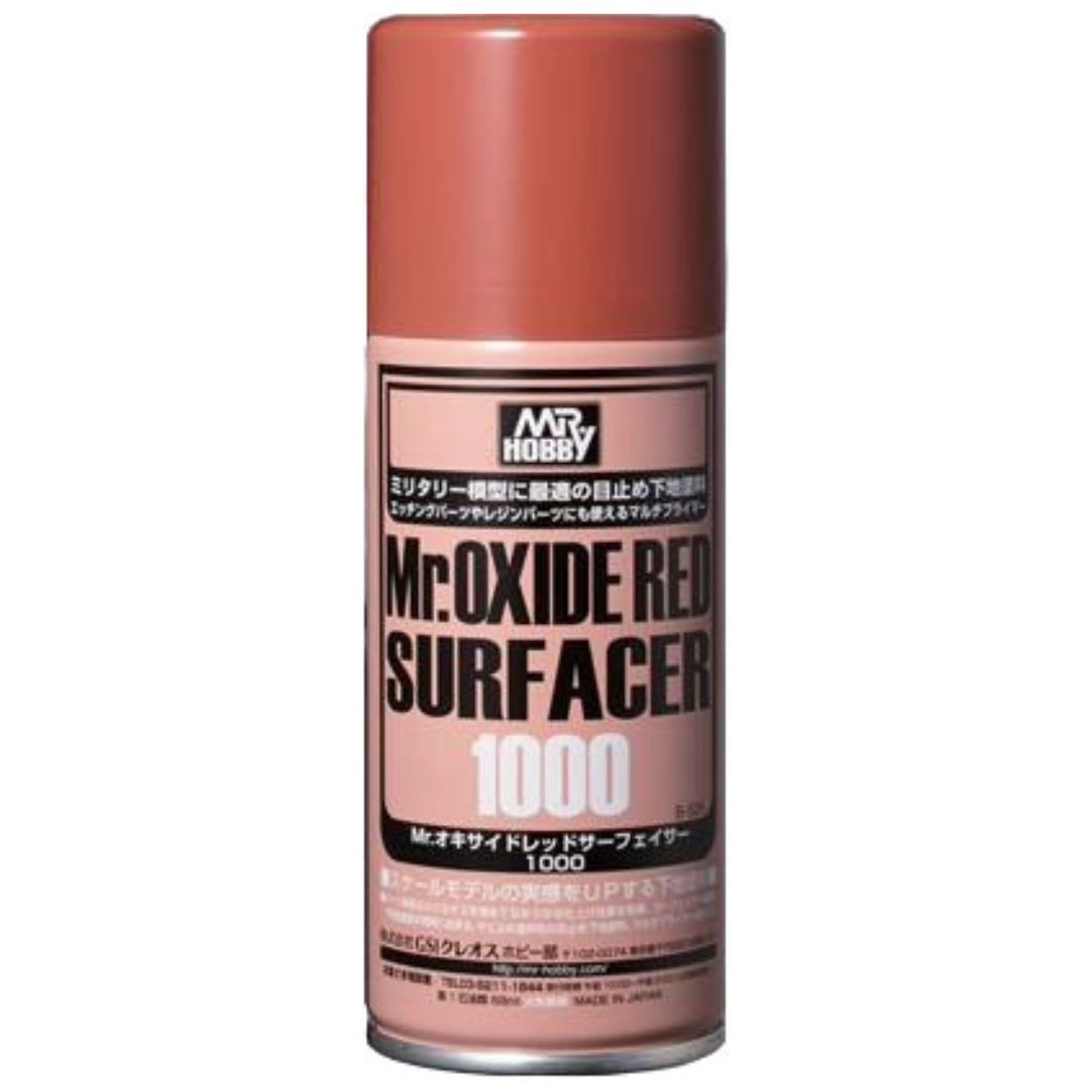 Mr Hobby B525 Mr Oxide Red Surfacer 1000 170ml