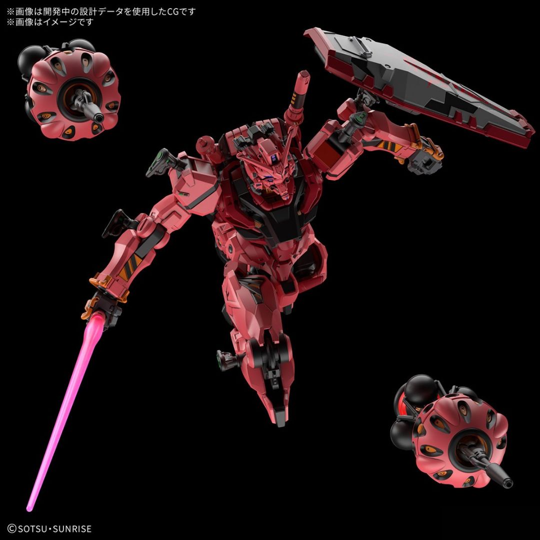 Bandai HGGQ 1/144 gMS-a Red Gundam #04