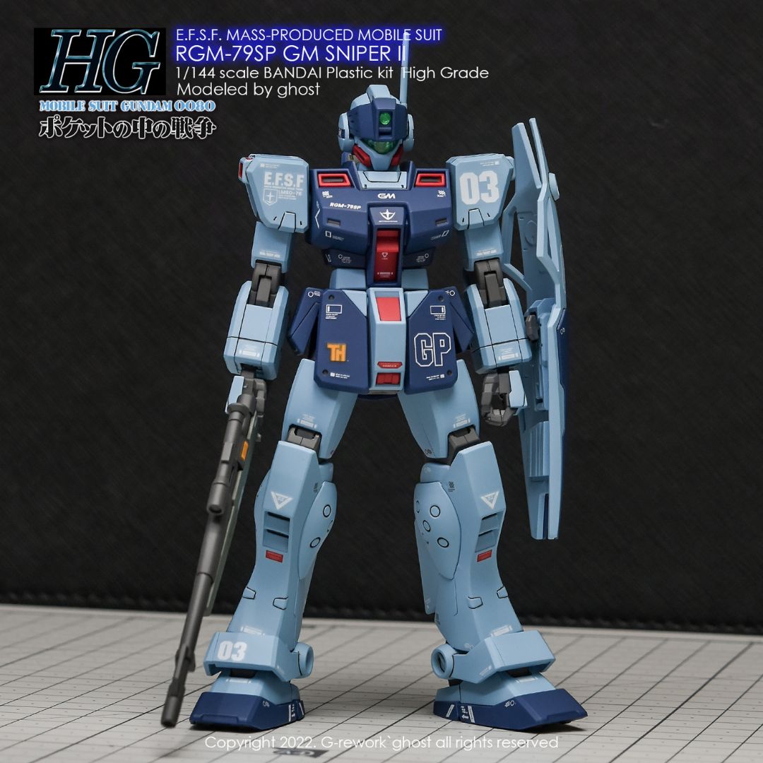 G-Rework Decal - [HG] RGM-79SP GM SNIPER II