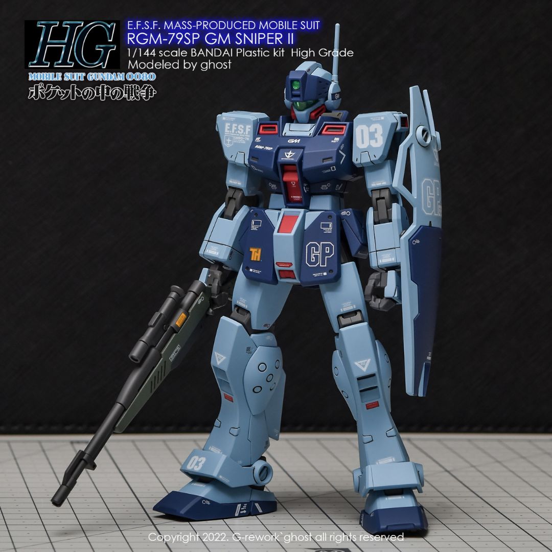 G-Rework Decal - [HG] RGM-79SP GM SNIPER II