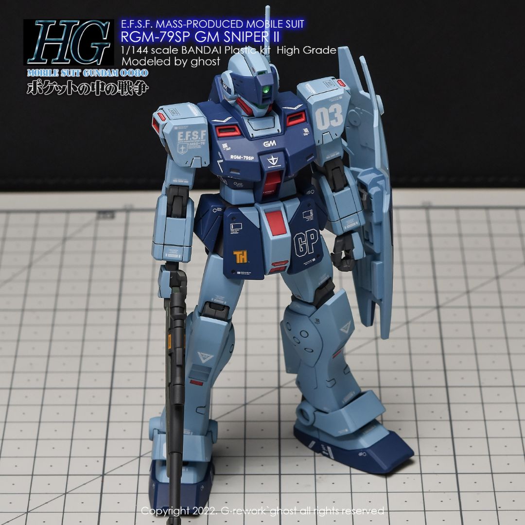 G-Rework Decal - [HG] RGM-79SP GM SNIPER II