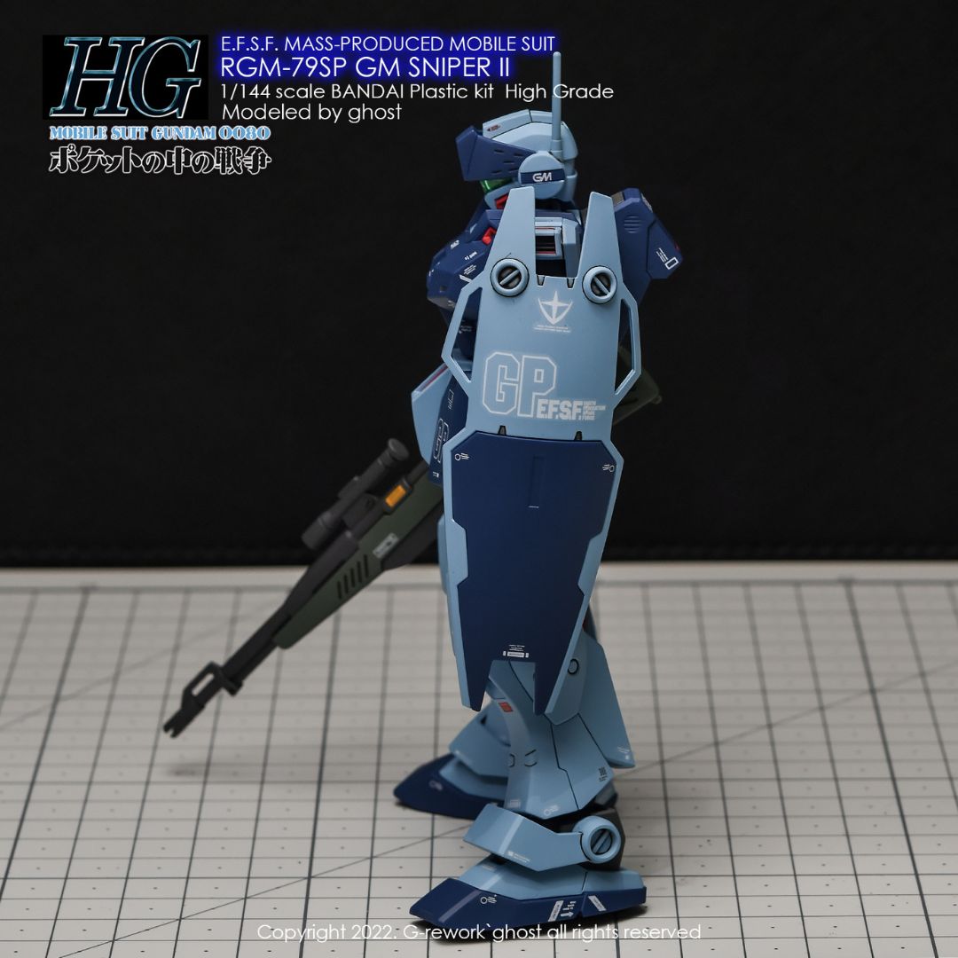 G-Rework Decal - [HG] RGM-79SP GM SNIPER II