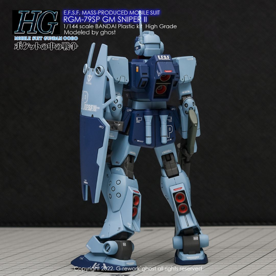 G-Rework Decal - [HG] RGM-79SP GM SNIPER II