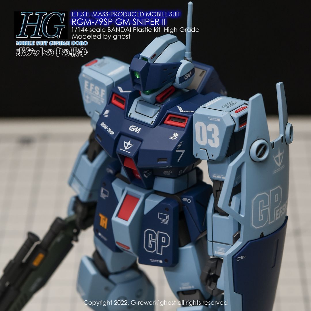 G-Rework Decal - [HG] RGM-79SP GM SNIPER II