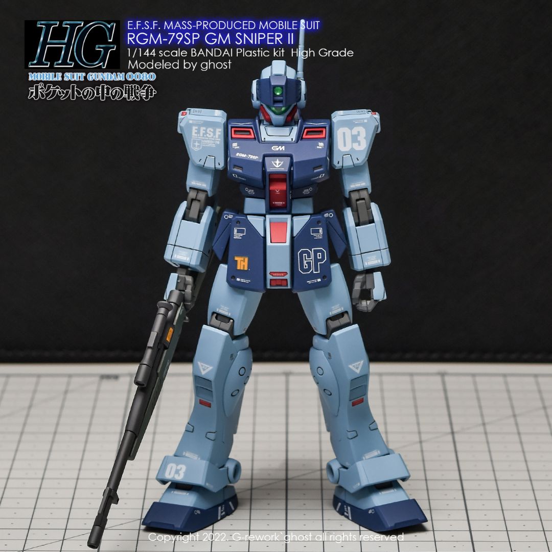 G-Rework Decal - [HG] RGM-79SP GM SNIPER II