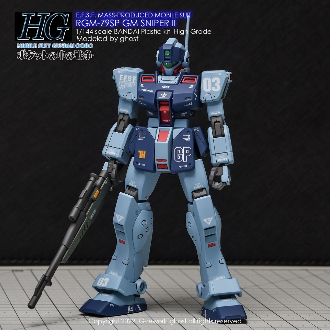 G-Rework Decal - [HG] RGM-79SP GM SNIPER II