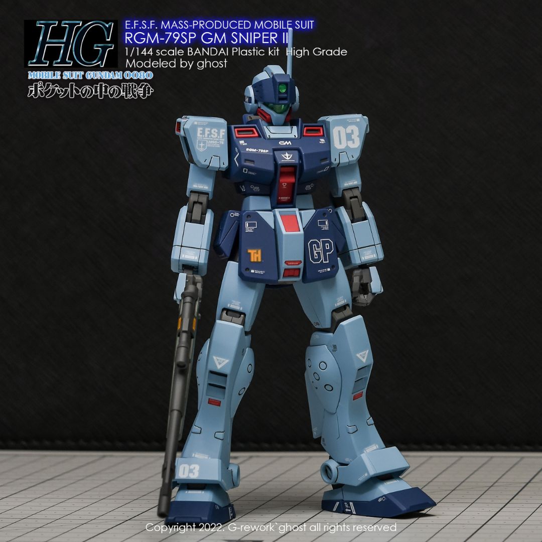 G-Rework Decal - [HG] RGM-79SP GM SNIPER II
