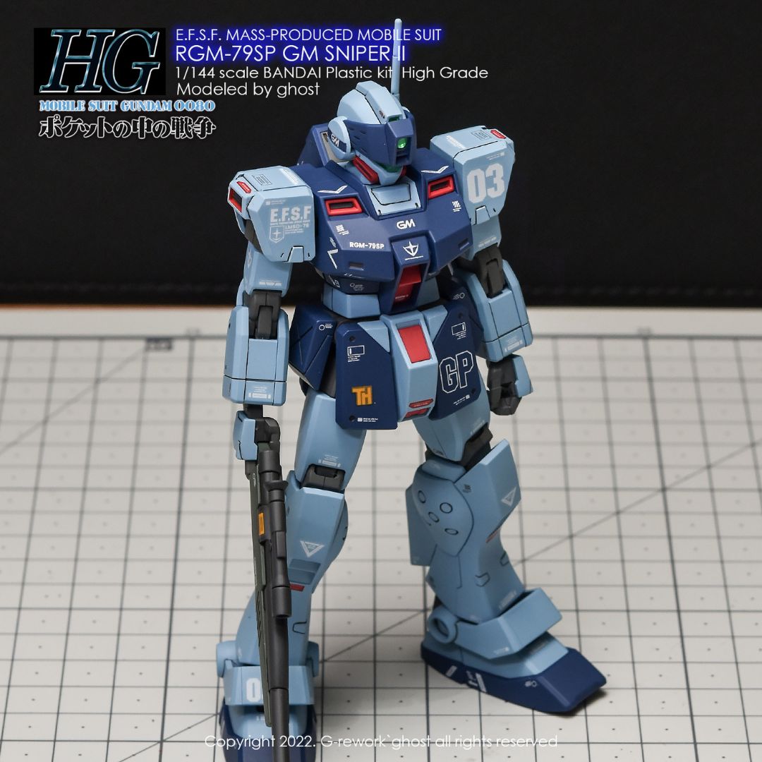 G-Rework Decal - [HG] RGM-79SP GM SNIPER II