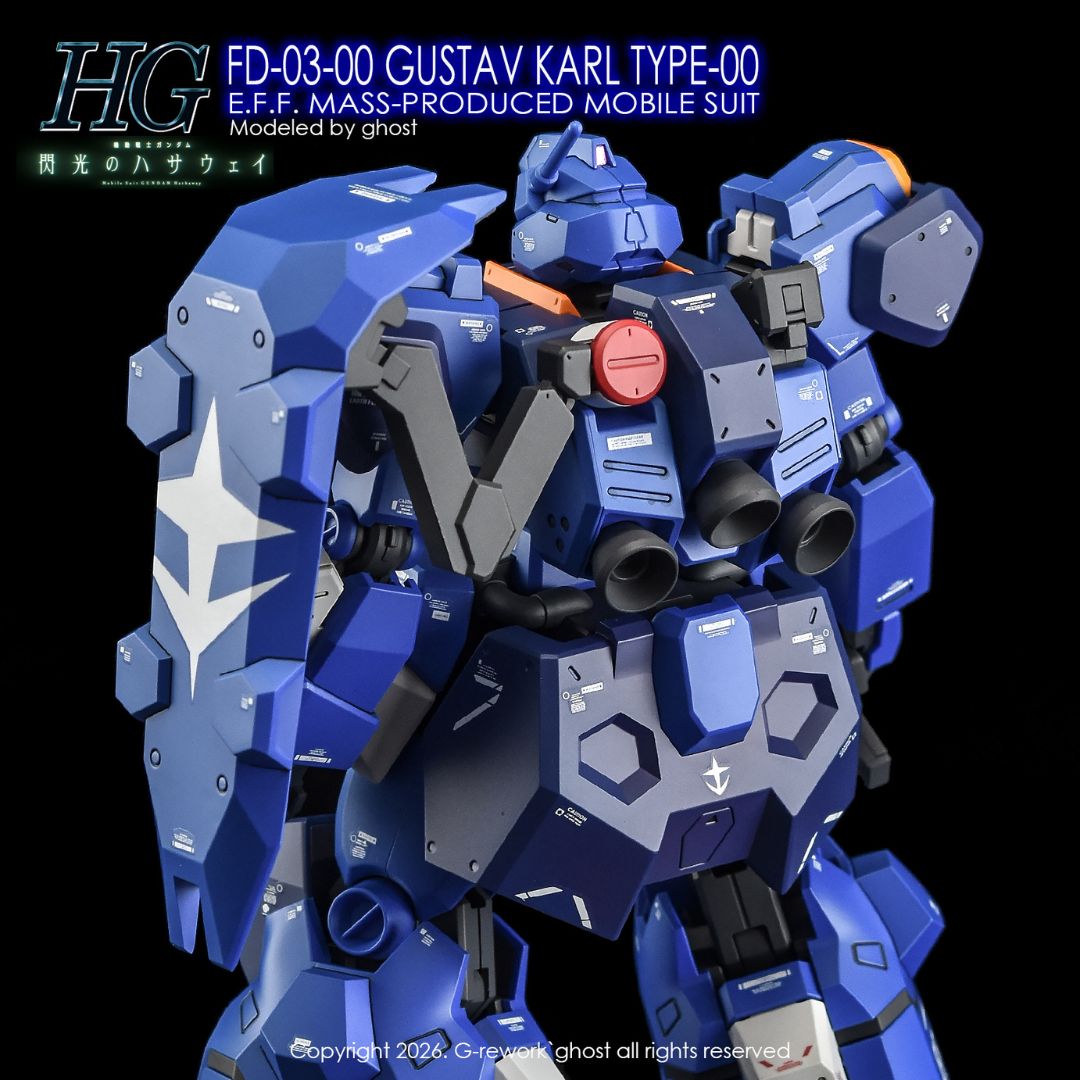 G-Rework Decal - [HG] FD-03-00 Gustav Karl Type-00