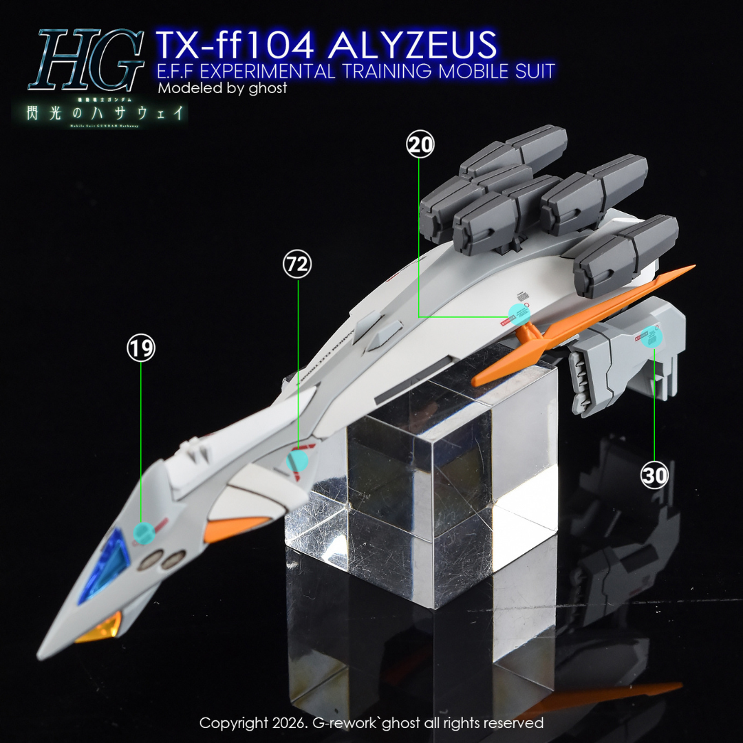 G-Rework Decal - [HG] TX-FF104 Alyzeus