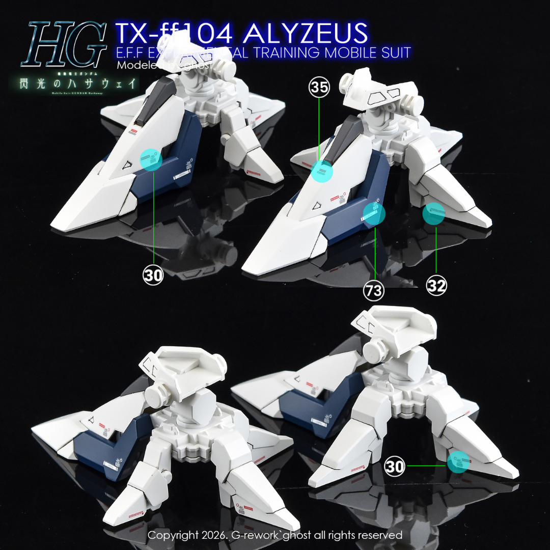 G-Rework Decal - [HG] TX-FF104 Alyzeus