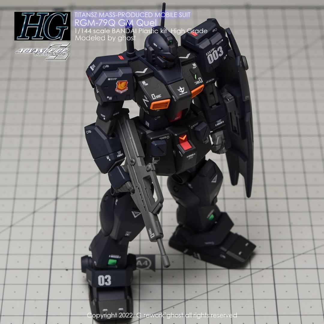 G-Rework Decal - [HG] RGM-79Q GM QUEL