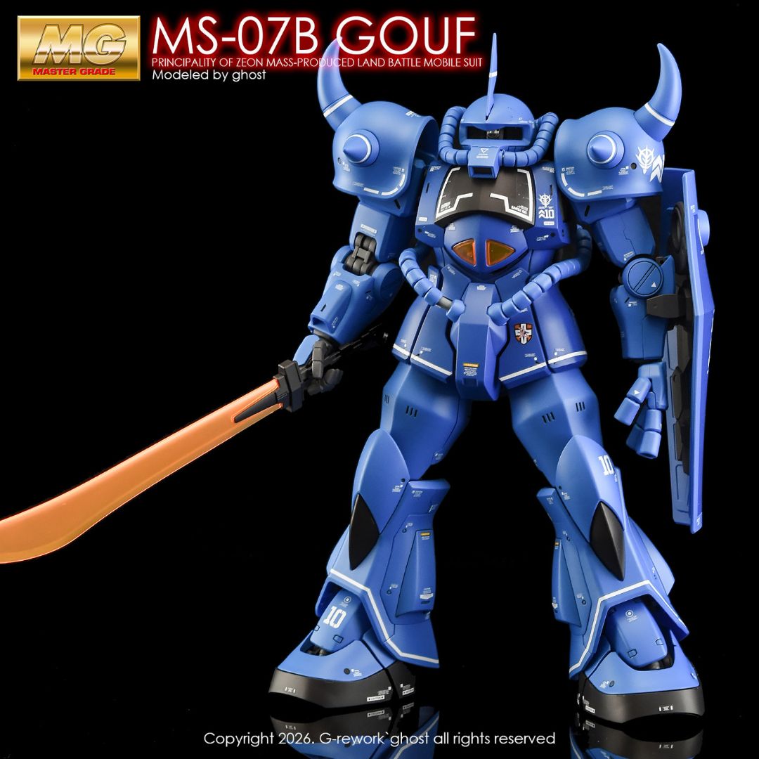 G-Rework Decal - [MG] MS-07B GOUF 2.0