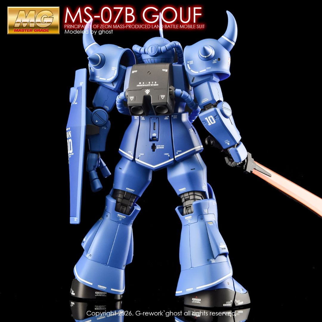 G-Rework Decal - [MG] MS-07B GOUF 2.0
