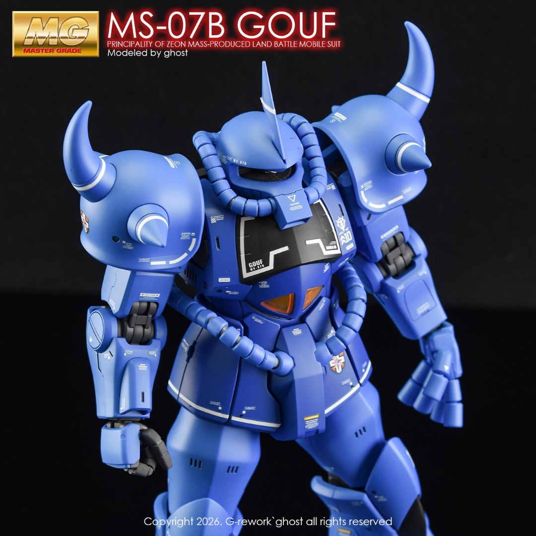 G-Rework Decal - [MG] MS-07B GOUF 2.0