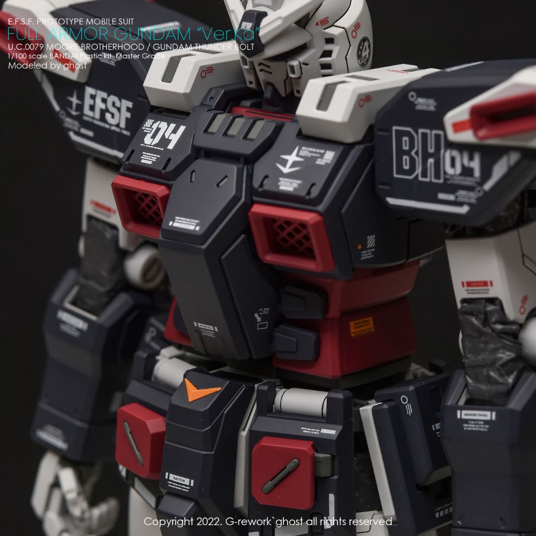 G-Rework Decal - [MG] FULL ARMOR GUNDAM VER KA (THUNDERBOLT)
