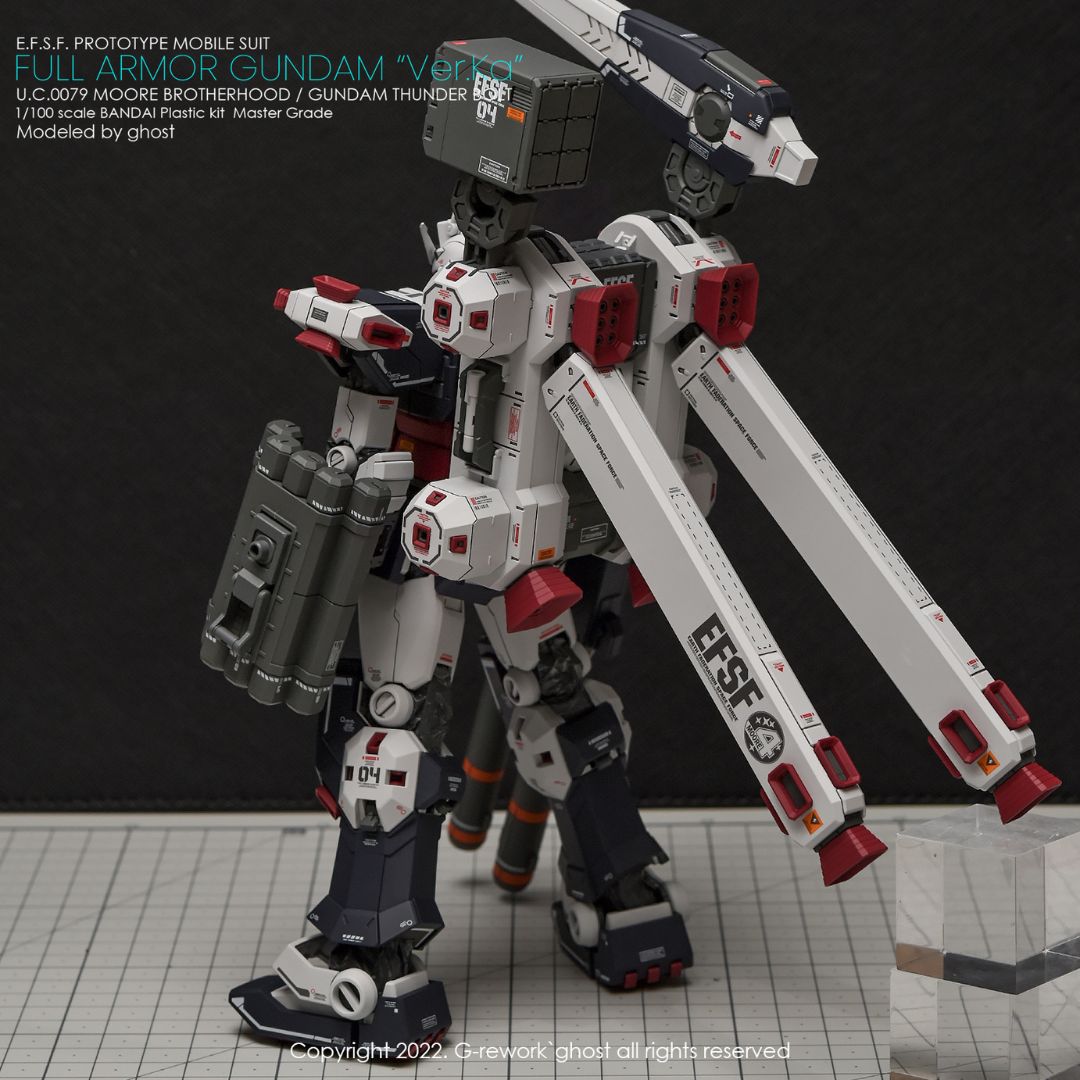 G-Rework Decal - [MG] FULL ARMOR GUNDAM VER KA (THUNDERBOLT)