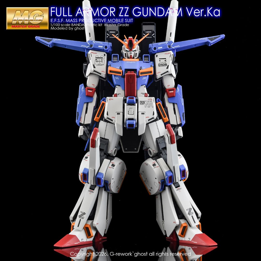 G-Rework Decal - [MG] Full Armor ZZ Gundam Ver Ka