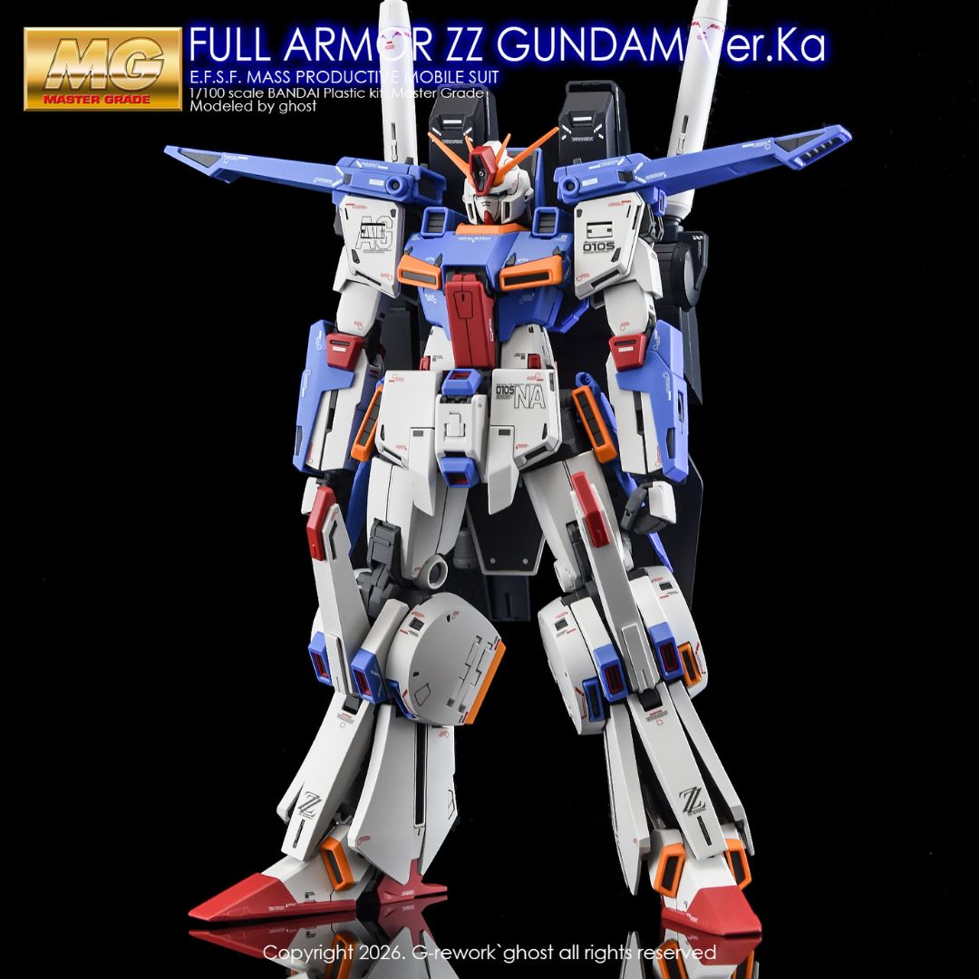 G-Rework Decal - [MG] Full Armor ZZ Gundam Ver Ka