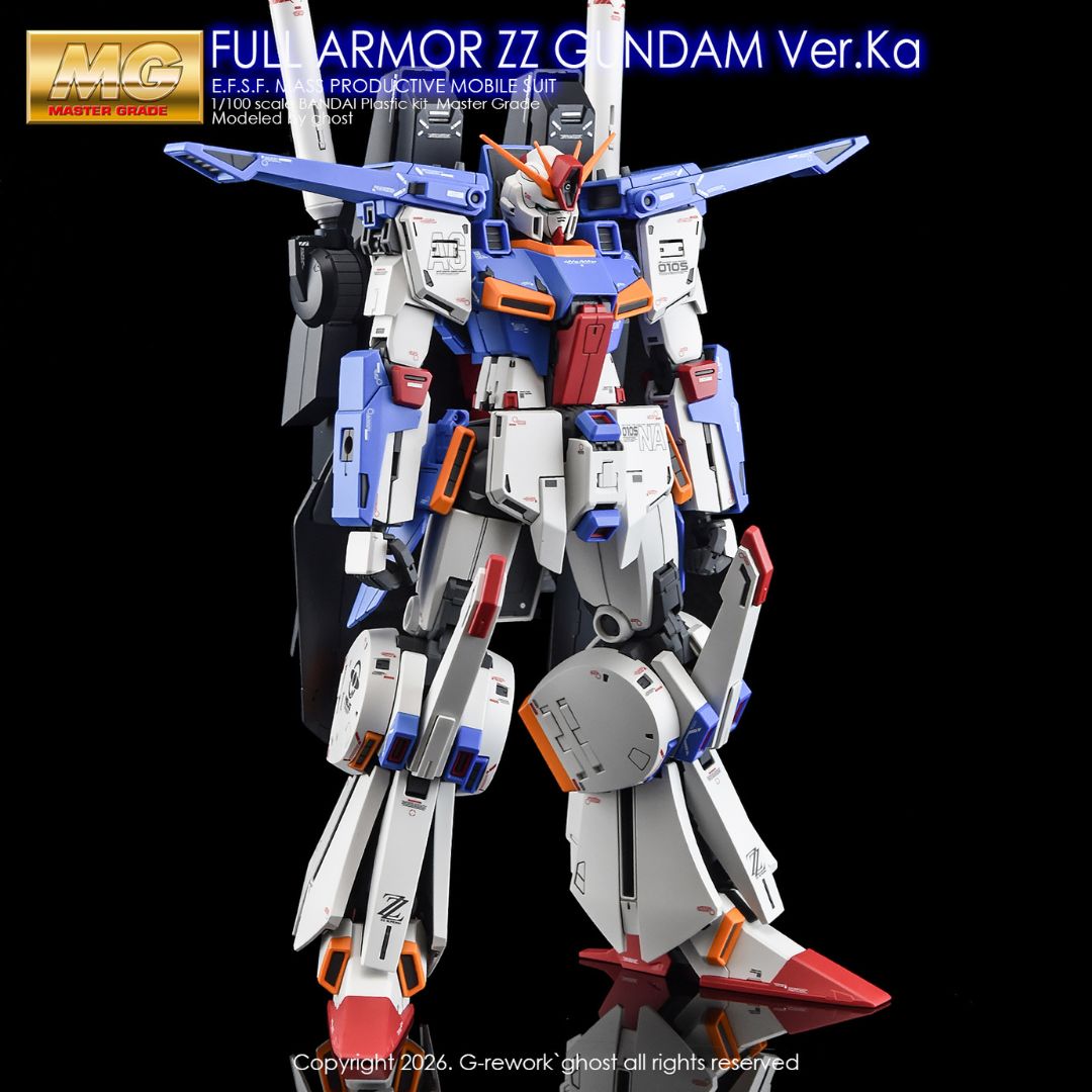 G-Rework Decal - [MG] Full Armor ZZ Gundam Ver Ka