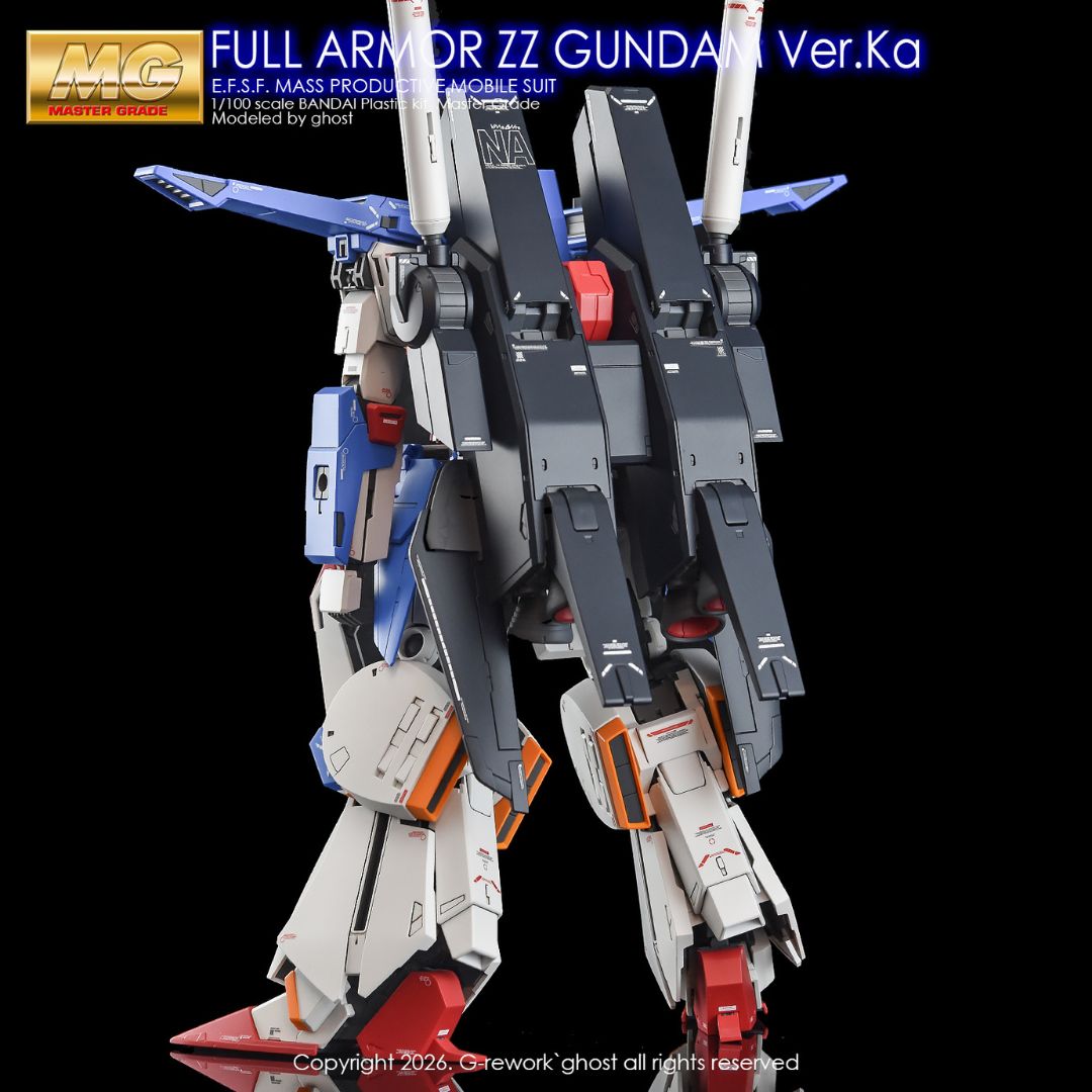 G-Rework Decal - [MG] Full Armor ZZ Gundam Ver Ka