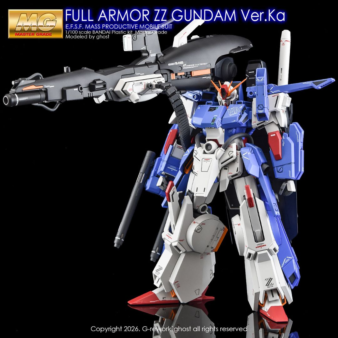 G-Rework Decal - [MG] Full Armor ZZ Gundam Ver Ka