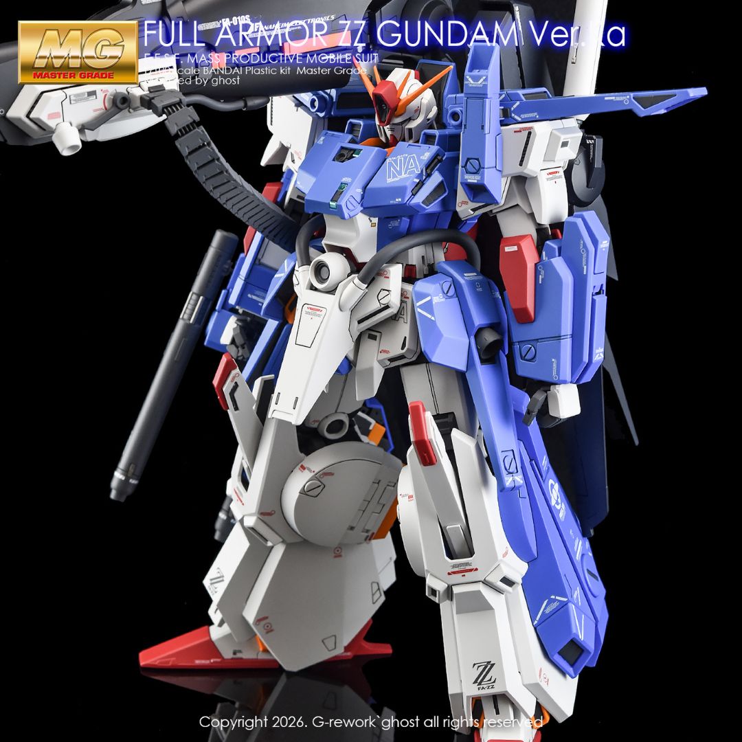 G-Rework Decal - [MG] Full Armor ZZ Gundam Ver Ka