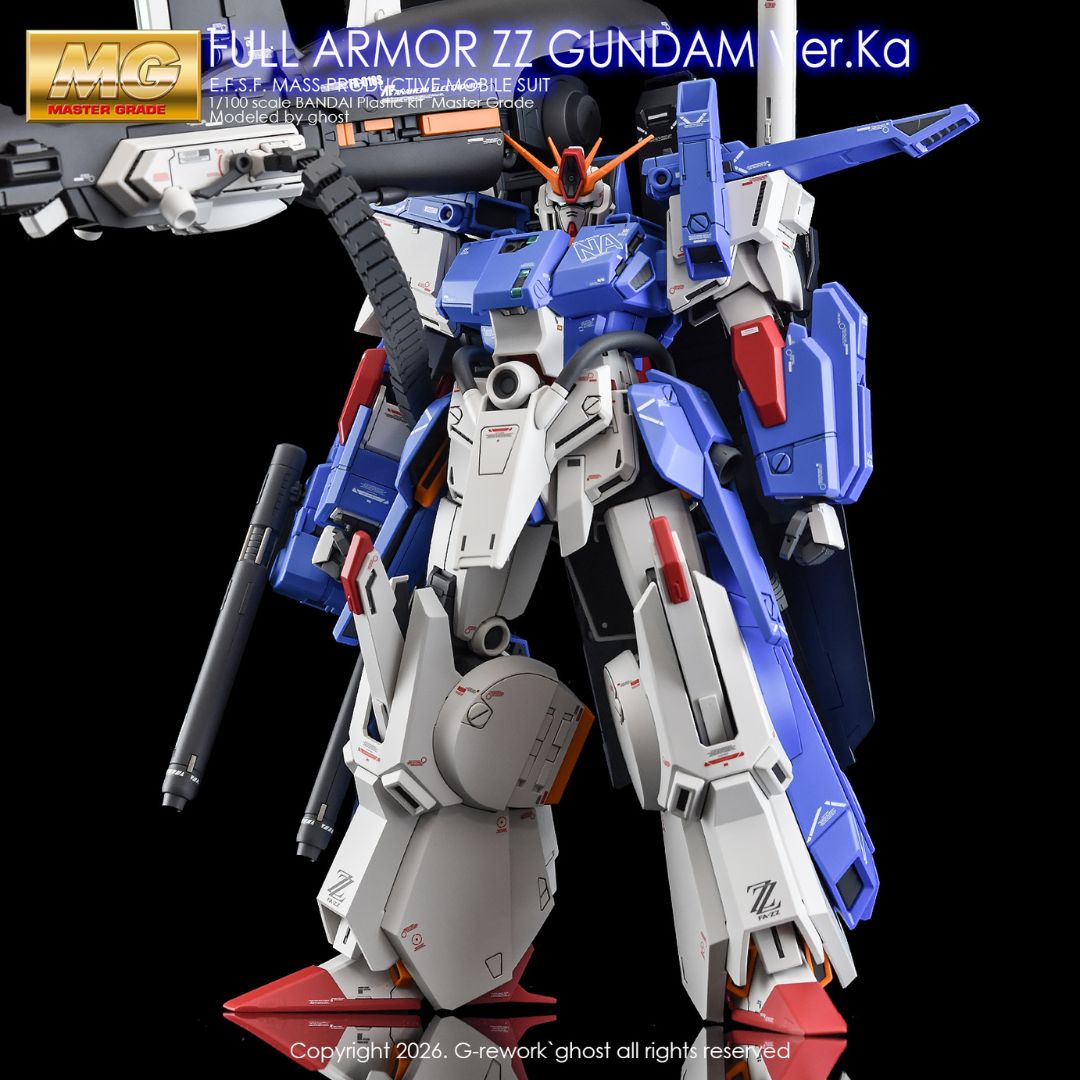 G-Rework Decal - [MG] Full Armor ZZ Gundam Ver Ka