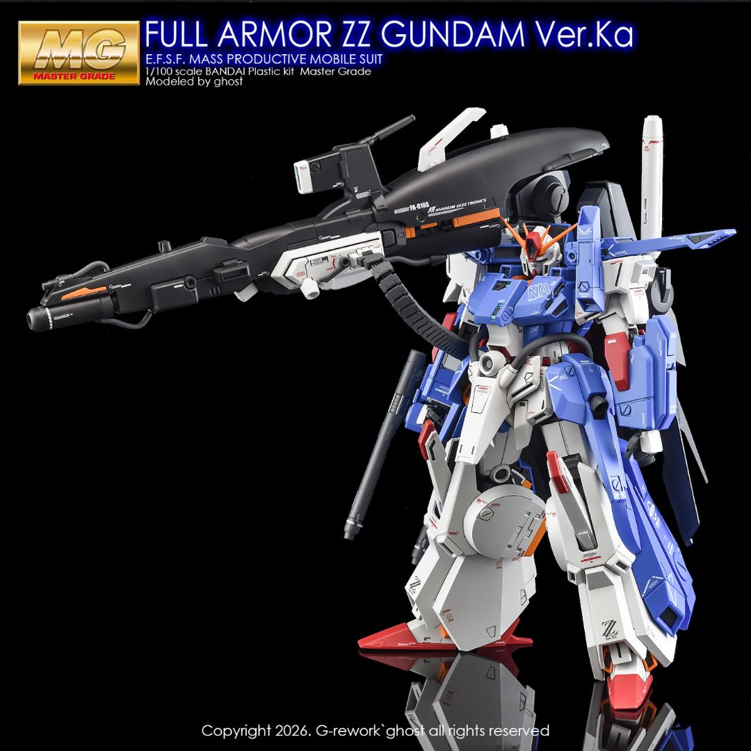 G-Rework Decal - [MG] Full Armor ZZ Gundam Ver Ka