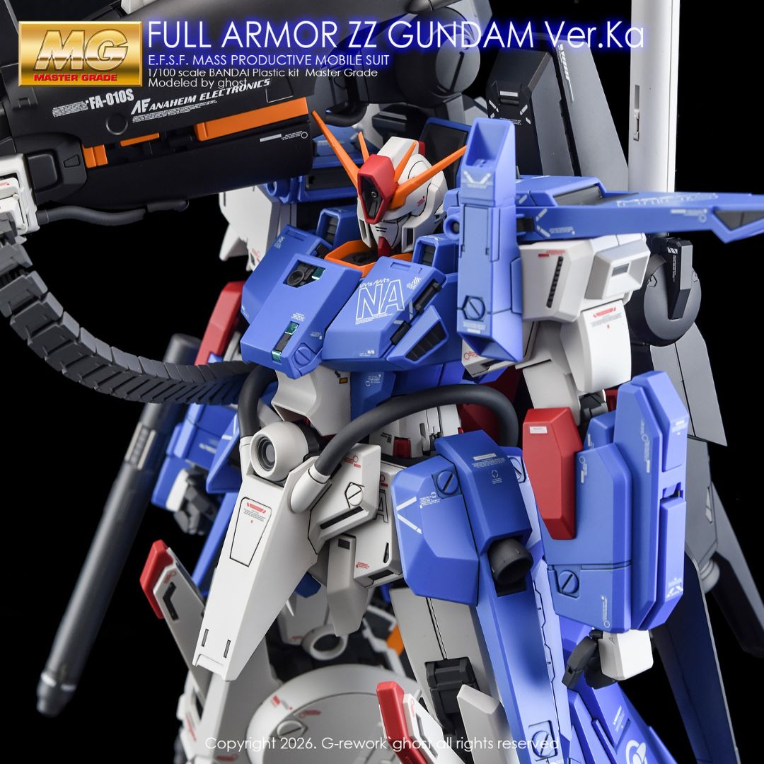 G-Rework Decal - [MG] Full Armor ZZ Gundam Ver Ka
