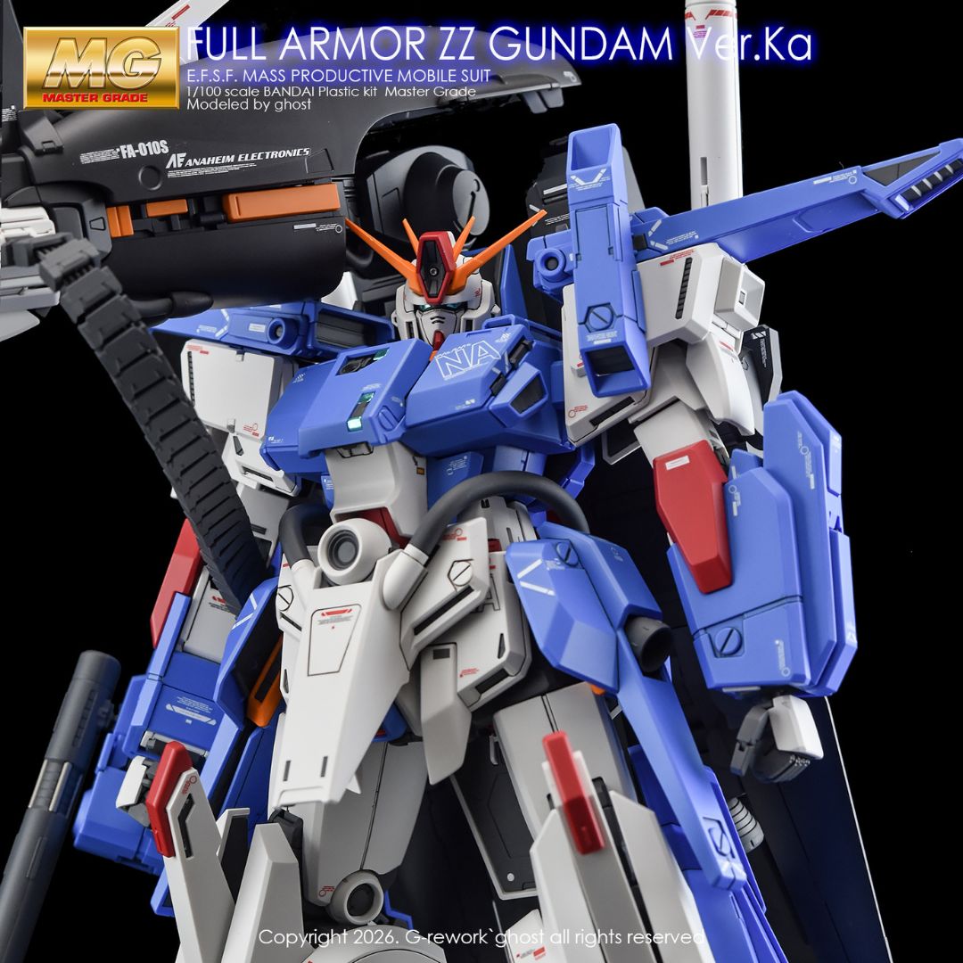G-Rework Decal - [MG] Full Armor ZZ Gundam Ver Ka