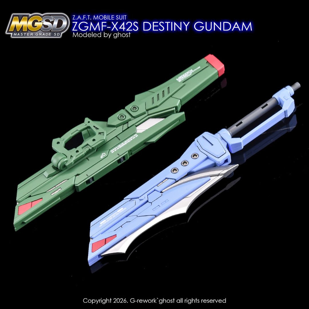 G-Rework Decal - [MGSD] ZGMF-X42S Destiny Gundam