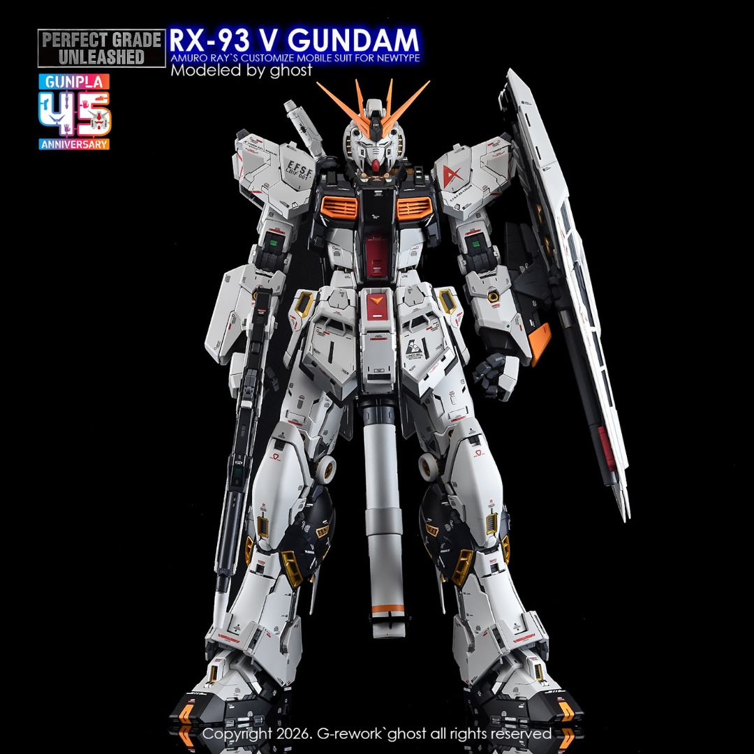 G-Rework Decal - [PG] PG UNLEASHED RX-93 V GUNDAM (Renew)