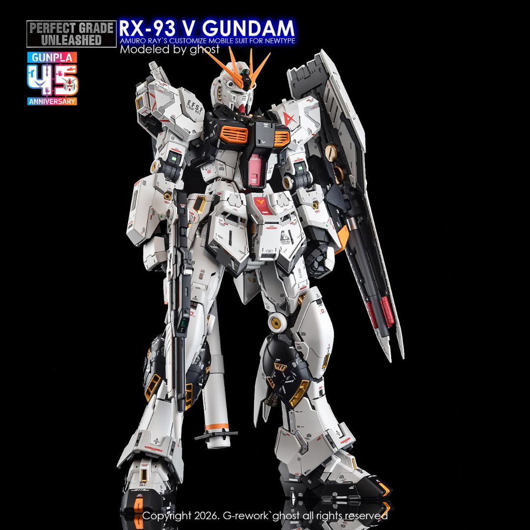 G-Rework Decal - [PG] PG UNLEASHED RX-93 V GUNDAM (Renew)