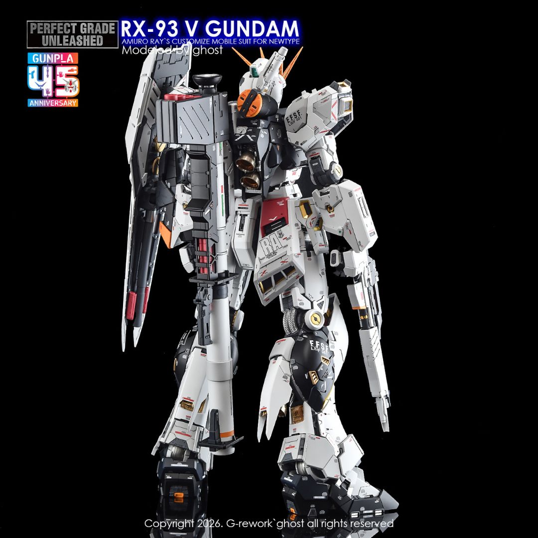G-Rework Decal - [PG] PG UNLEASHED RX-93 V GUNDAM (Renew)