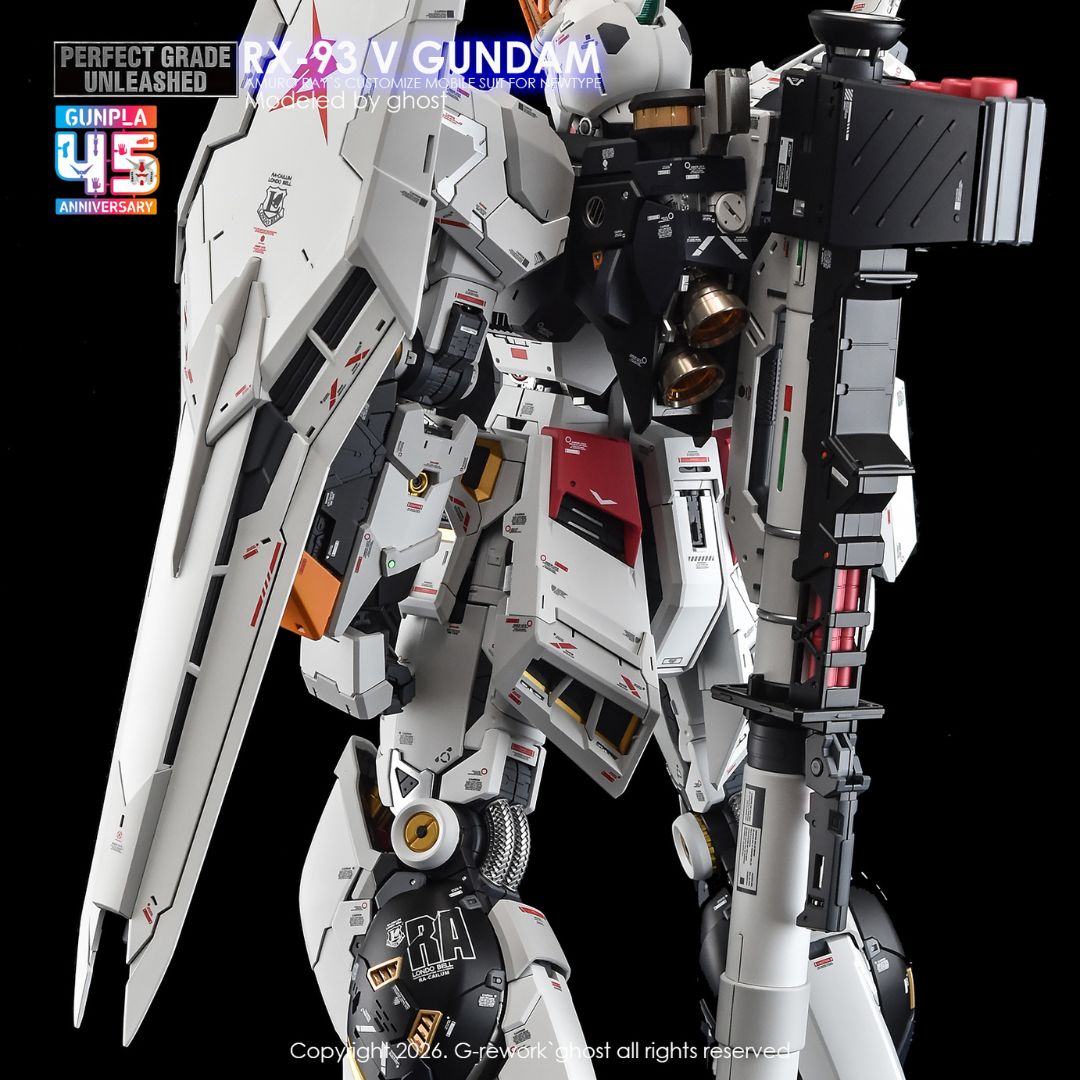 G-Rework Decal - [PG] PG UNLEASHED RX-93 V GUNDAM (Renew)