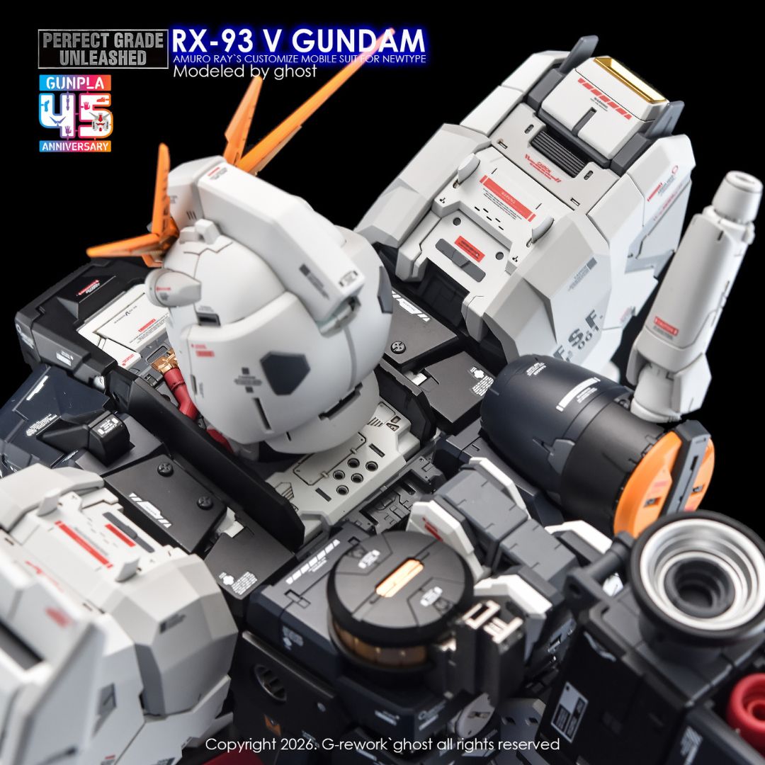 G-Rework Decal - [PG] PG UNLEASHED RX-93 V GUNDAM (Renew)