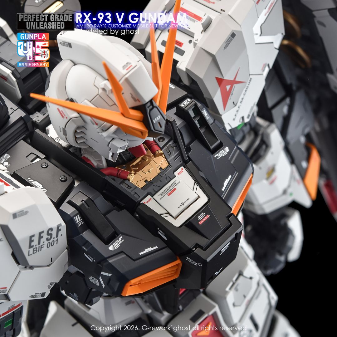 G-Rework Decal - [PG] PG UNLEASHED RX-93 V GUNDAM (Renew)