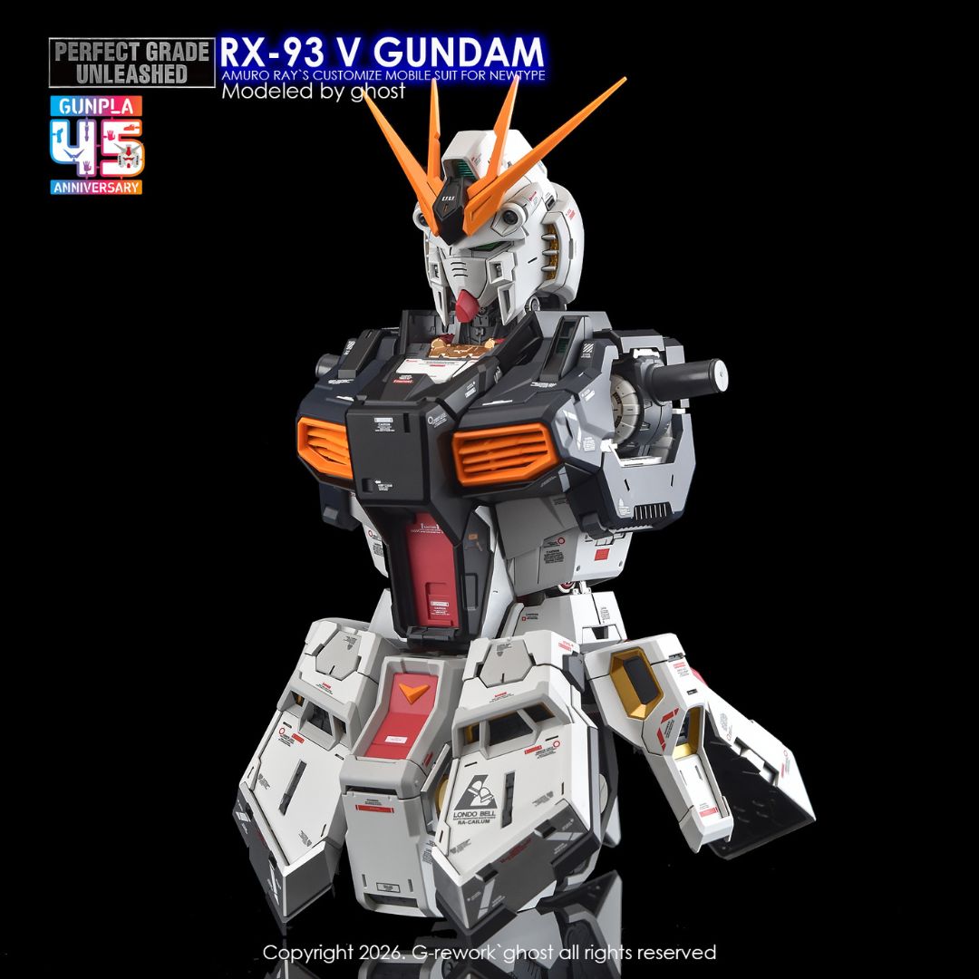 G-Rework Decal - [PG] PG UNLEASHED RX-93 V GUNDAM (Renew)