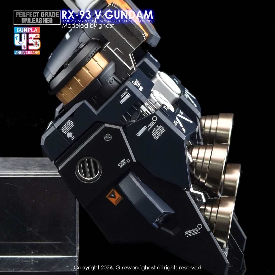G-Rework Decal - [PG] PG UNLEASHED RX-93 V GUNDAM (Renew)