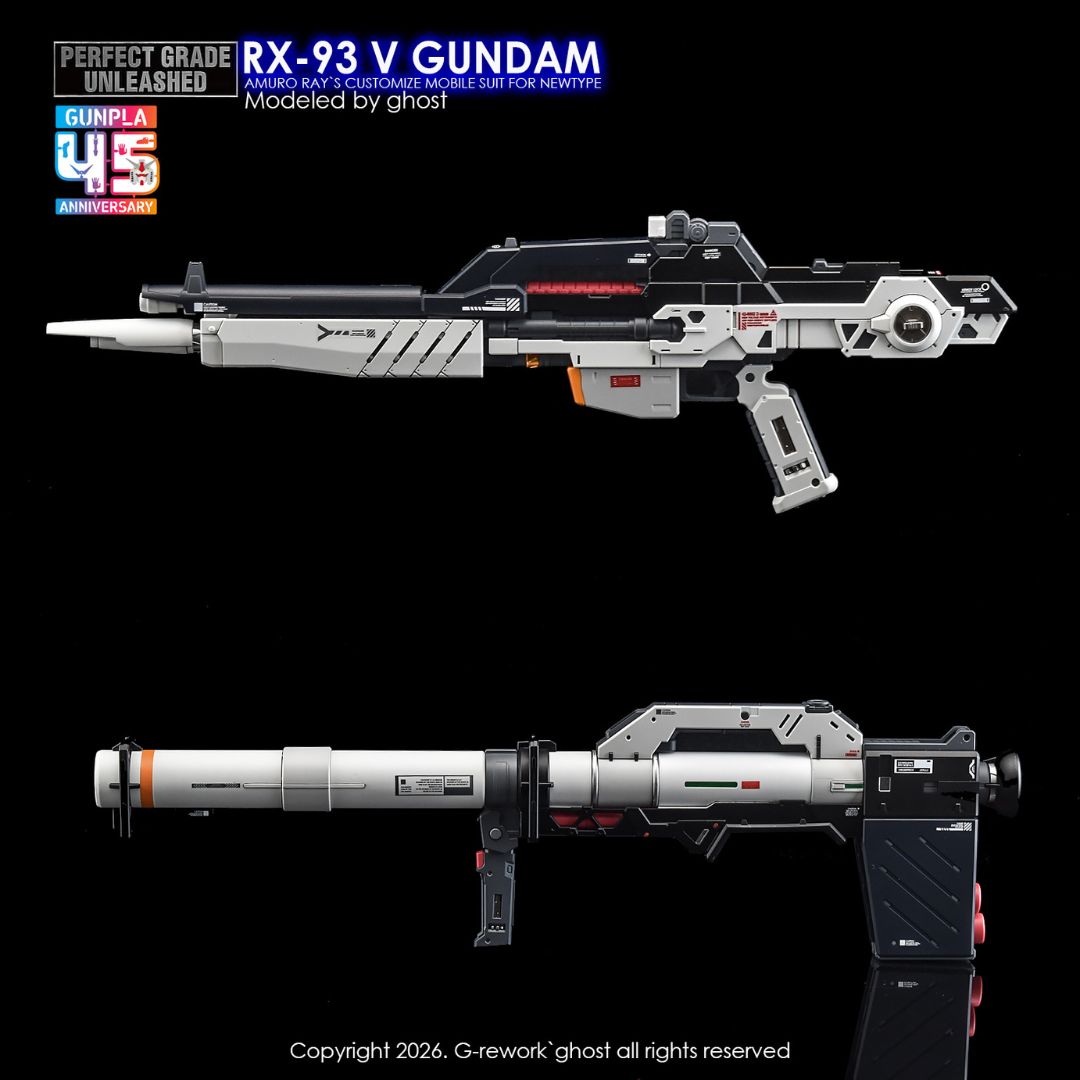 G-Rework Decal - [PG] PG UNLEASHED RX-93 V GUNDAM (Renew)