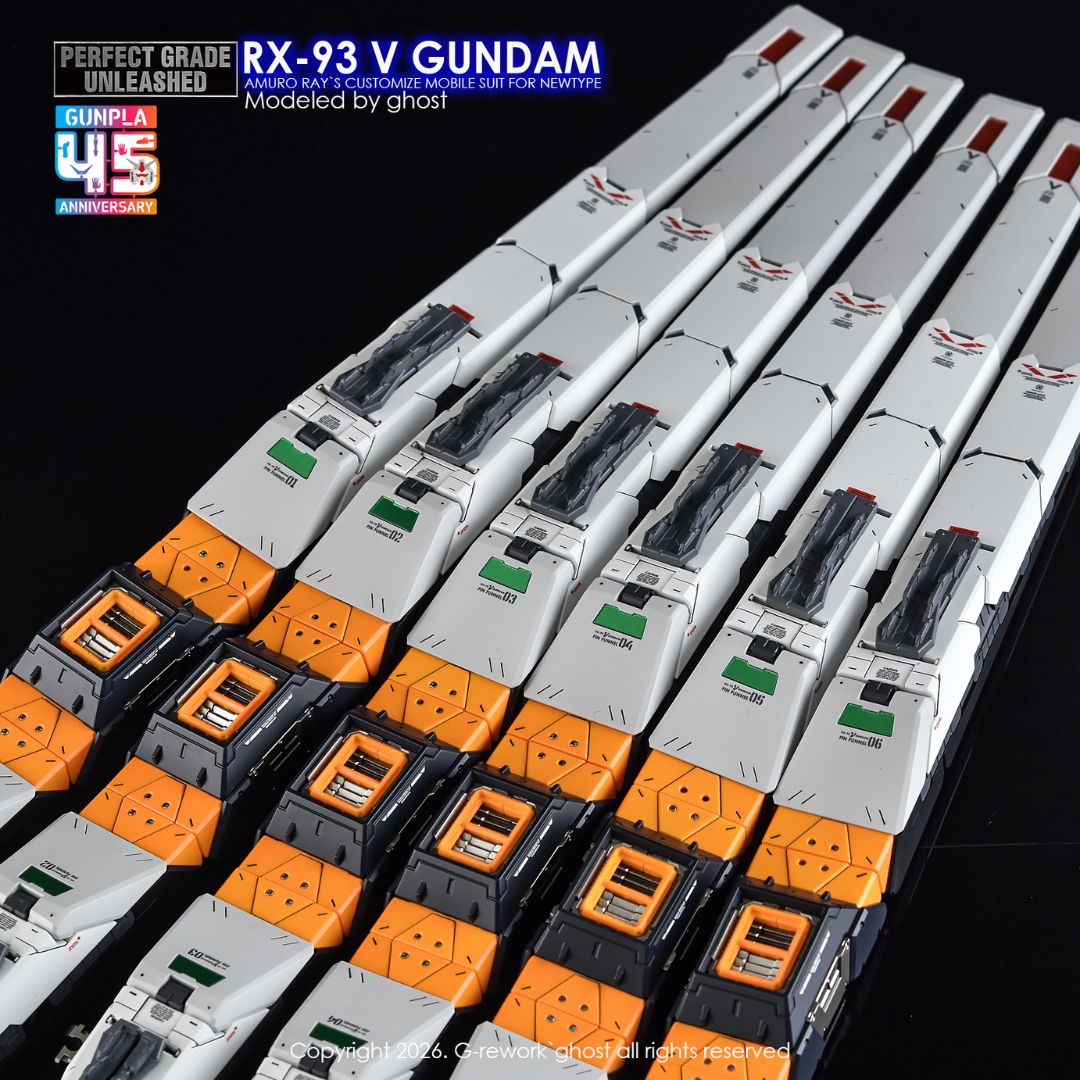 G-Rework Decal - [PG] PG UNLEASHED RX-93 V GUNDAM (Renew)