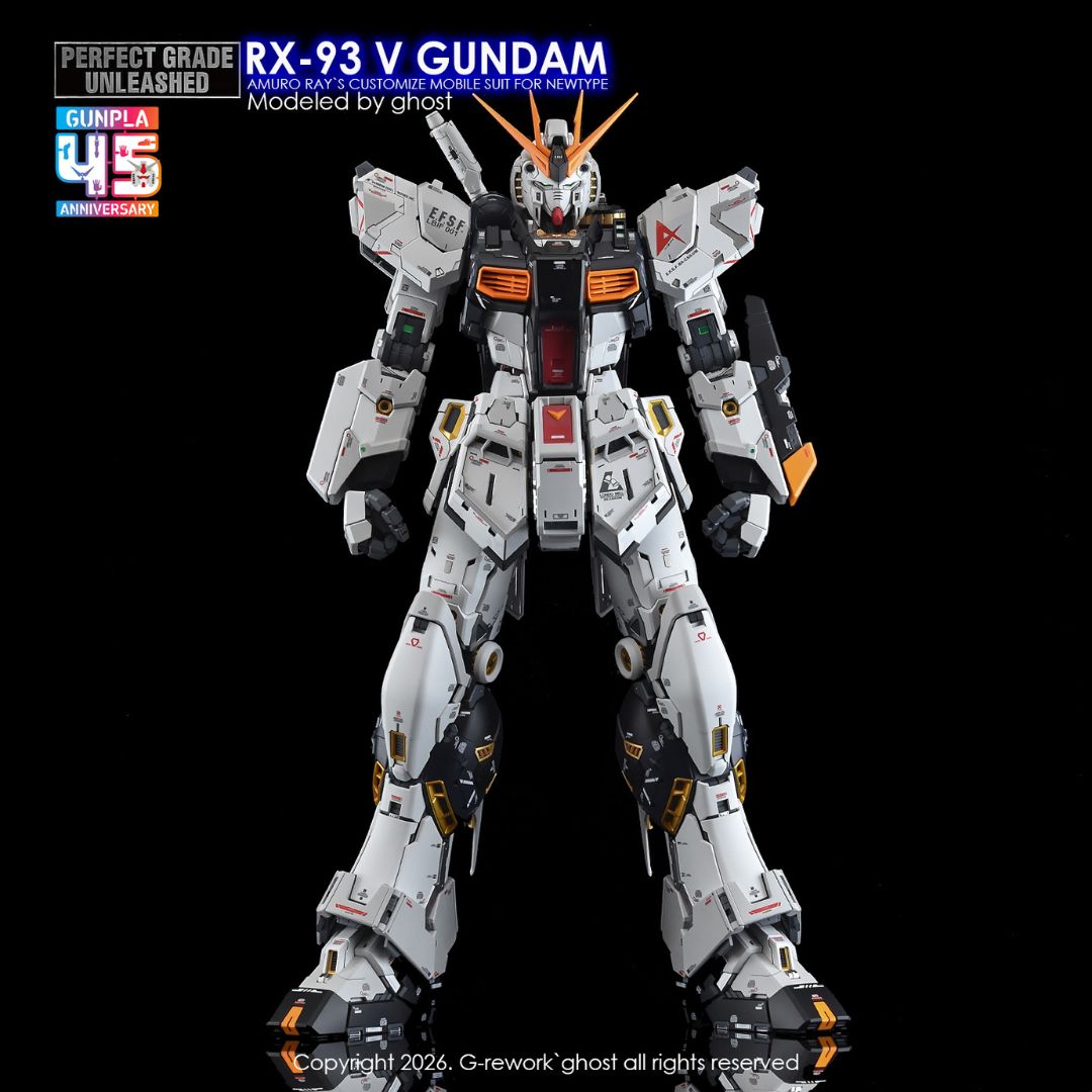 G-Rework Decal - [PG] PG UNLEASHED RX-93 V GUNDAM (Renew)