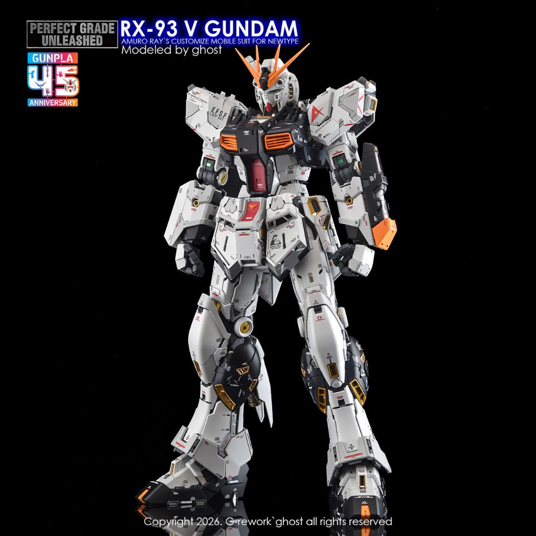G-Rework Decal - [PG] PG UNLEASHED RX-93 V GUNDAM (Renew)