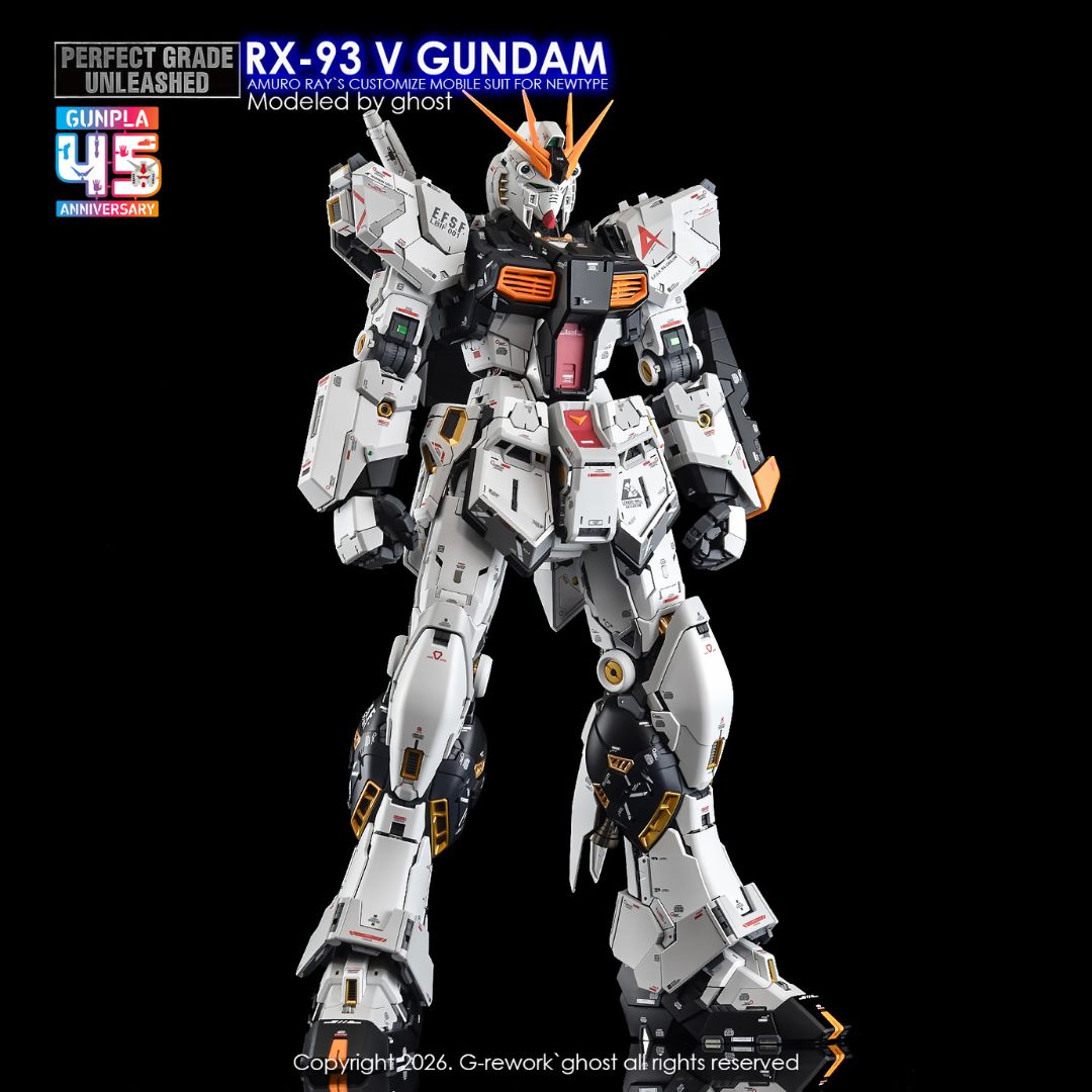 G-Rework Decal - [PG] PG UNLEASHED RX-93 V GUNDAM (Renew)