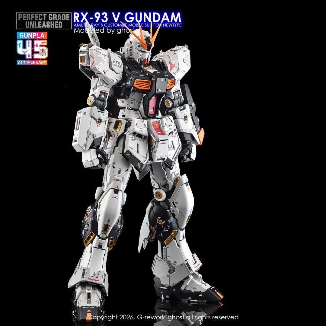 G-Rework Decal - [PG] PG UNLEASHED RX-93 V GUNDAM (Renew)